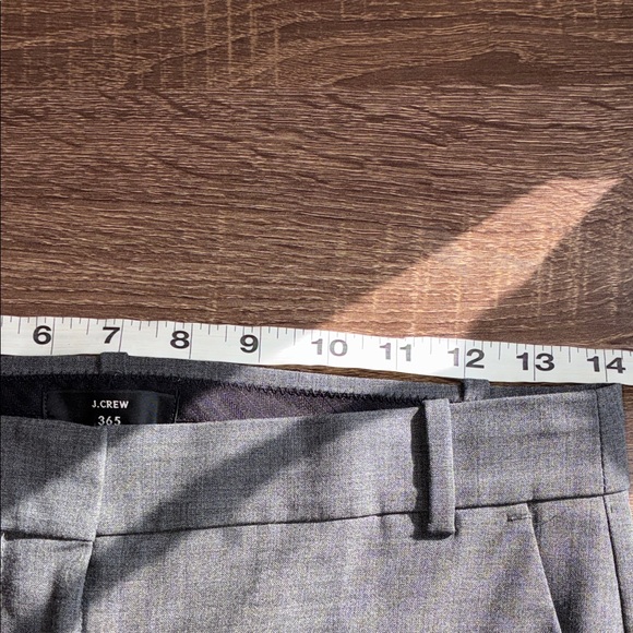 Pre Owned Women’s J. Crew Charcoal 365 Trousers Size 00 - Picture 5 of 12